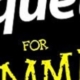 CLose cropped image of cover of "Etiquitte for Dummies" bookwith white and yellow text